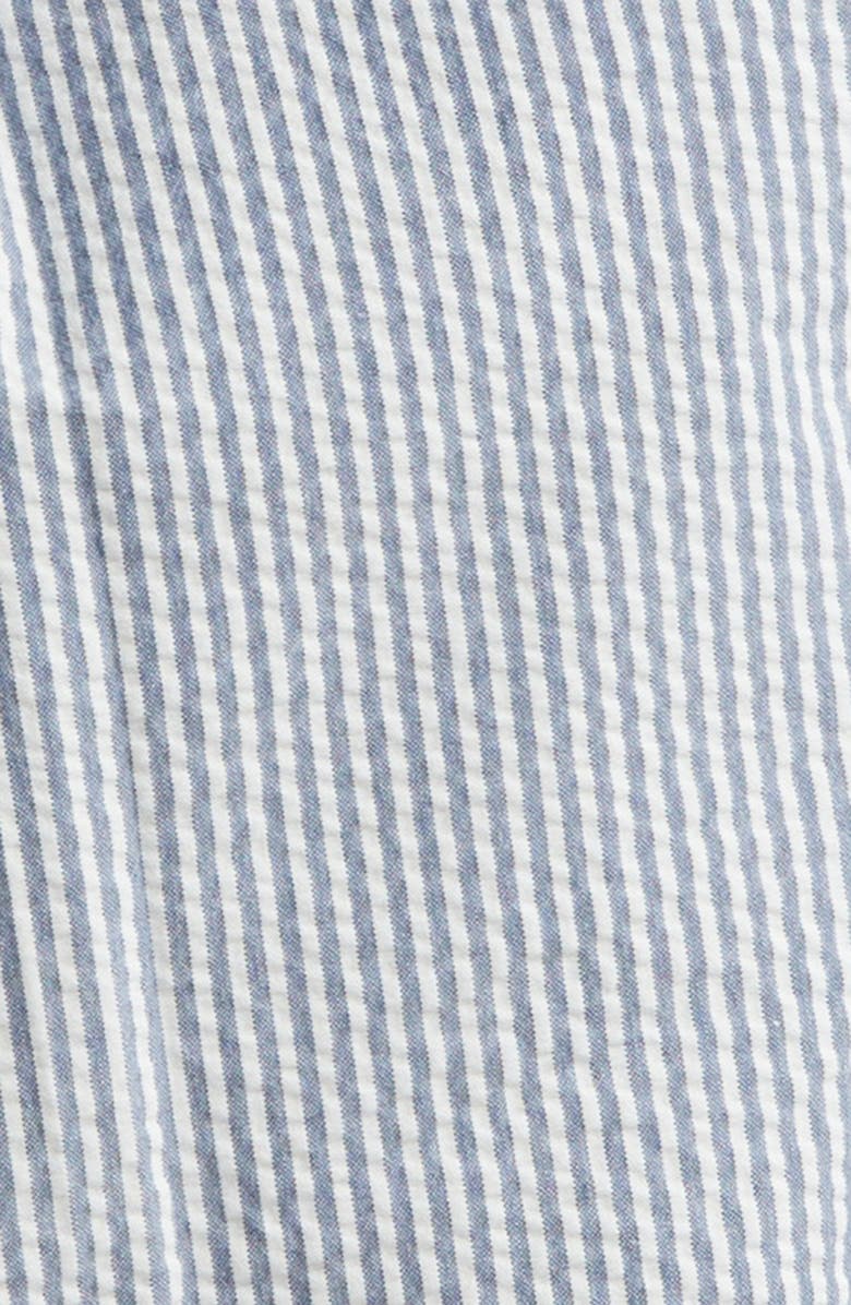 Noah Belted Pleated Seersucker Pants, Alternate, color,