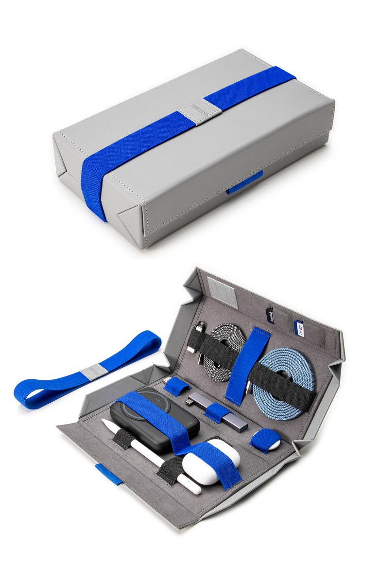 BentoPack - Tech Accessory Organizer, Main, color, Grey