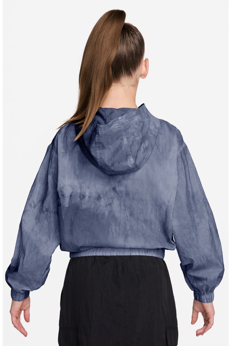Kids' Water Repellent Track Jacket, Alternate, color, 461 MYSTIC NAVY/SOFT PEARL