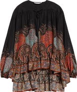 Zimmermann Rhiannon Ruffle Billow Top