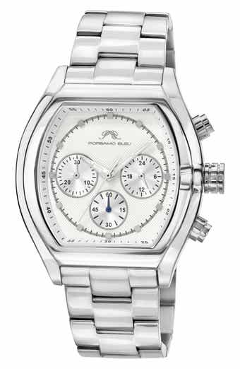 PORSAMO BLEU Roman Chronograph Bracelet Watch, 42mm