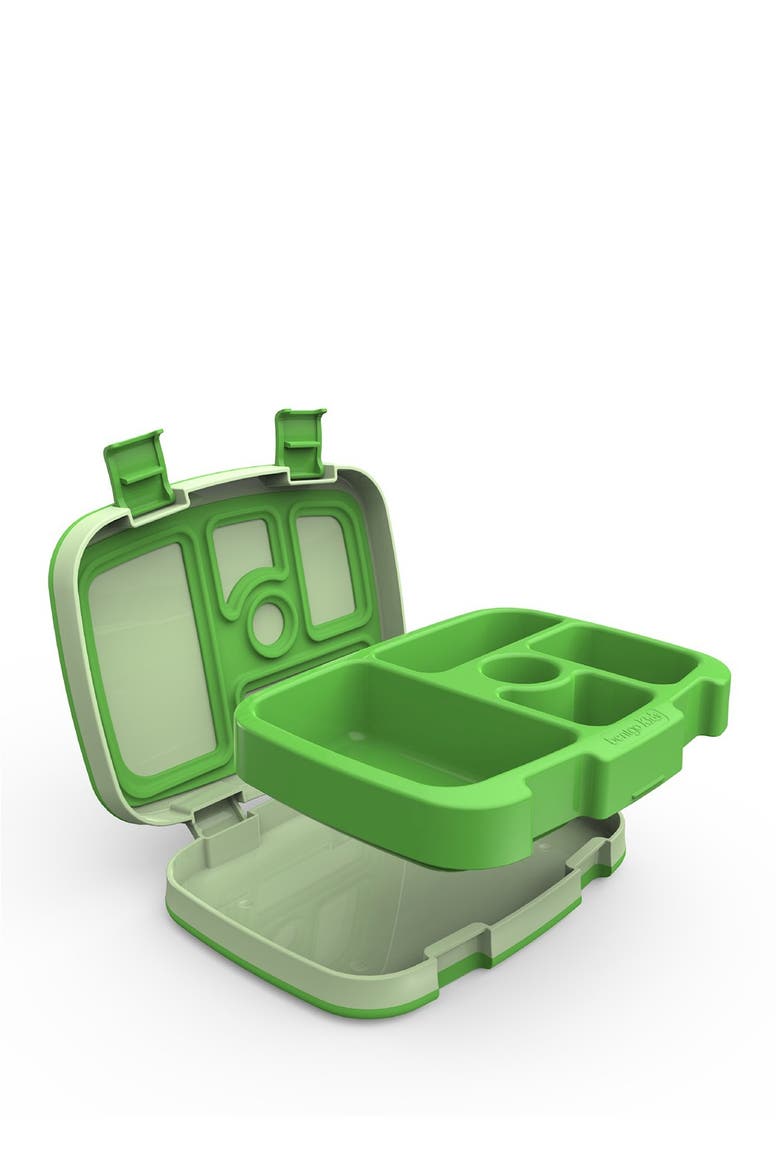 Kids Leakproof Lunch Box - Orange, Alternate, color, GREEN