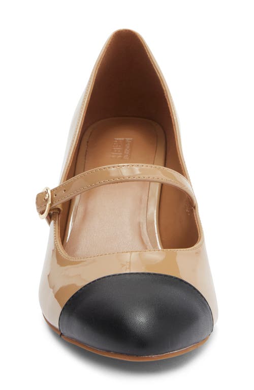Nordstrom Rack Jackie Cap Toe Mary Jane Pump In Brown