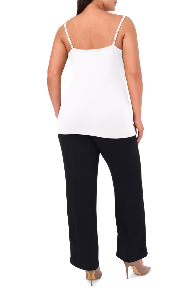Absolute Stretch Cotton Camisole, Alternate, color, BRIGHT WHITE