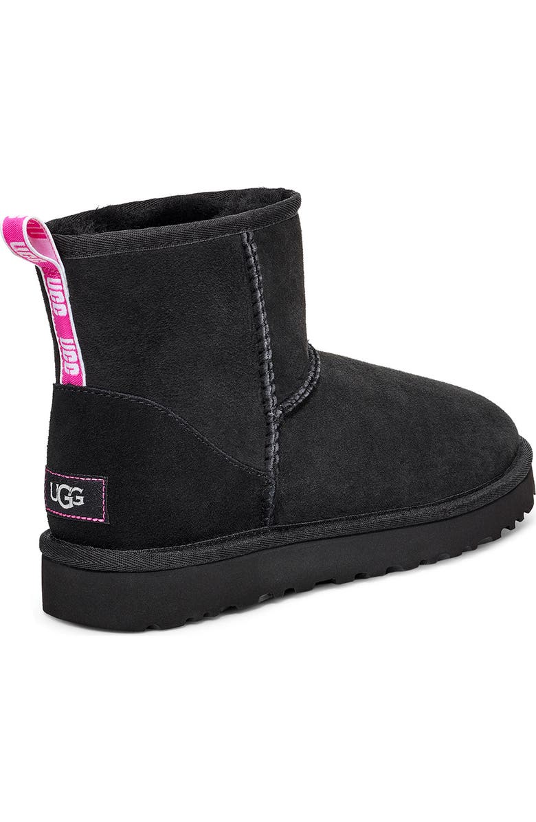 UGG<sup>®</sup> Classic Mini II Logo Bootie, Alternate, color,