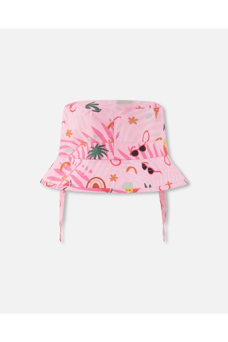 Wide Brim Beach Beach Hat, Alternate, color, Beach Print Rose