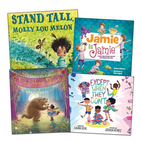 Supporting Self-Esteem Books - Set of 4
