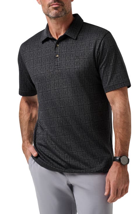Cabana Floral Jacquard Polo