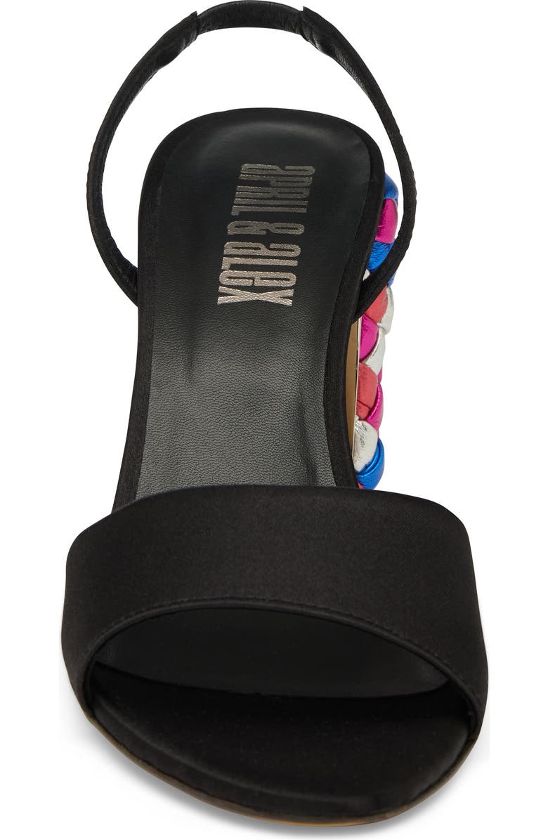 April & Alex Naomi Heel, Alternate, color, Black