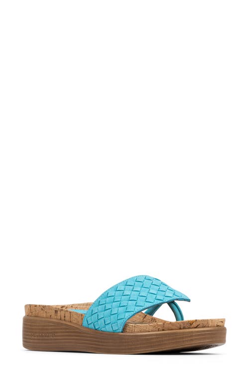 DONALD PLINER DONALD PLINER FIFI PLATFORM WEDGE FLIP FLOP 