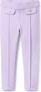 Janie and Jack Seamed Button Ponte Pant