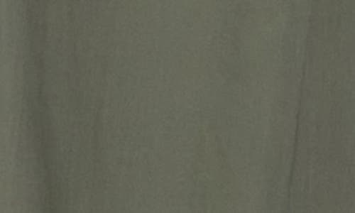 Shop Ellen Tracy Shirred Waist Fit And Flare Dress In Light Olive