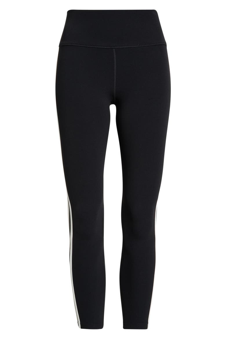 Ella Airweight Leggings, Alternate, color, BLACK/ WHITE
