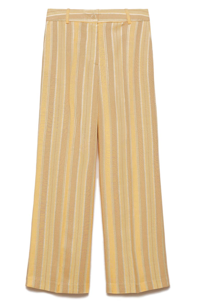 MANGO Stripe Pants, Alternate, color,