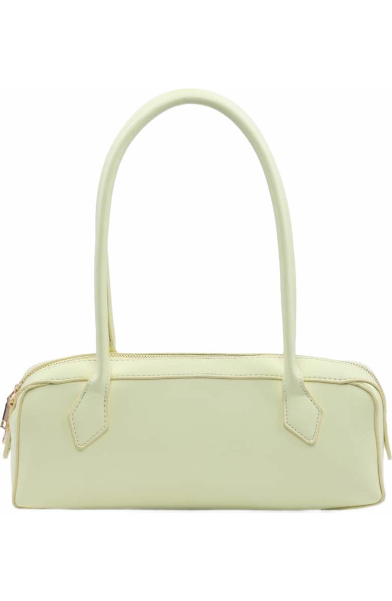 MODA LUXE Betty Vegan Leather Shoulder Bag for Women in Butter Yellow, Main, color, Butter