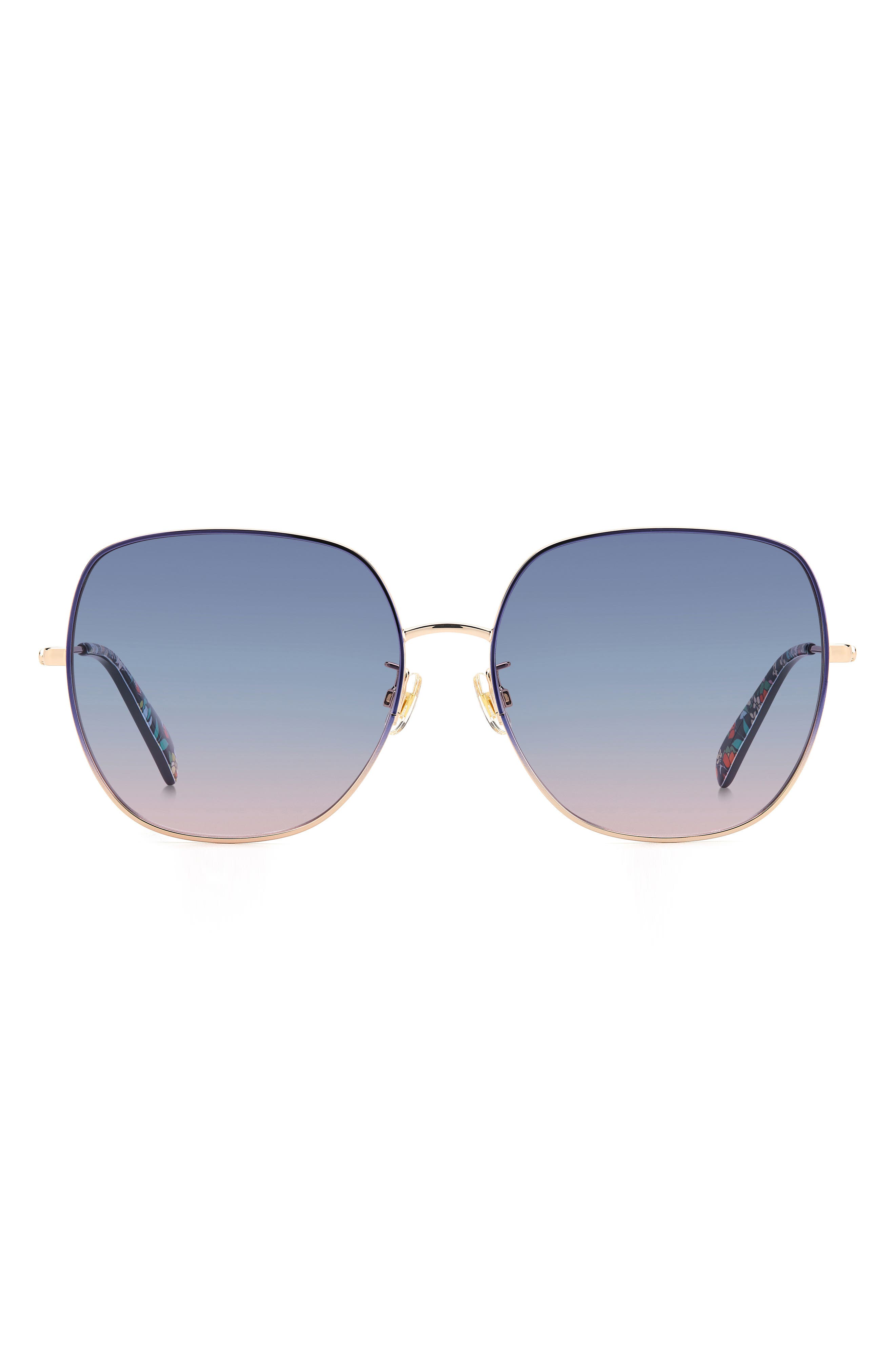 charli 59mm gradient square sunglasses