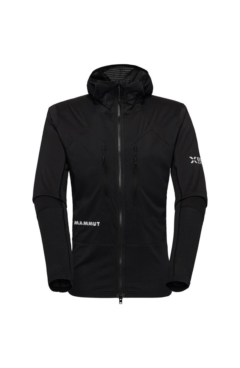 Mammut Eiger Nordwand In Flex Air Hybrid Hooded Jacket - Men's, Alternate, color, Black