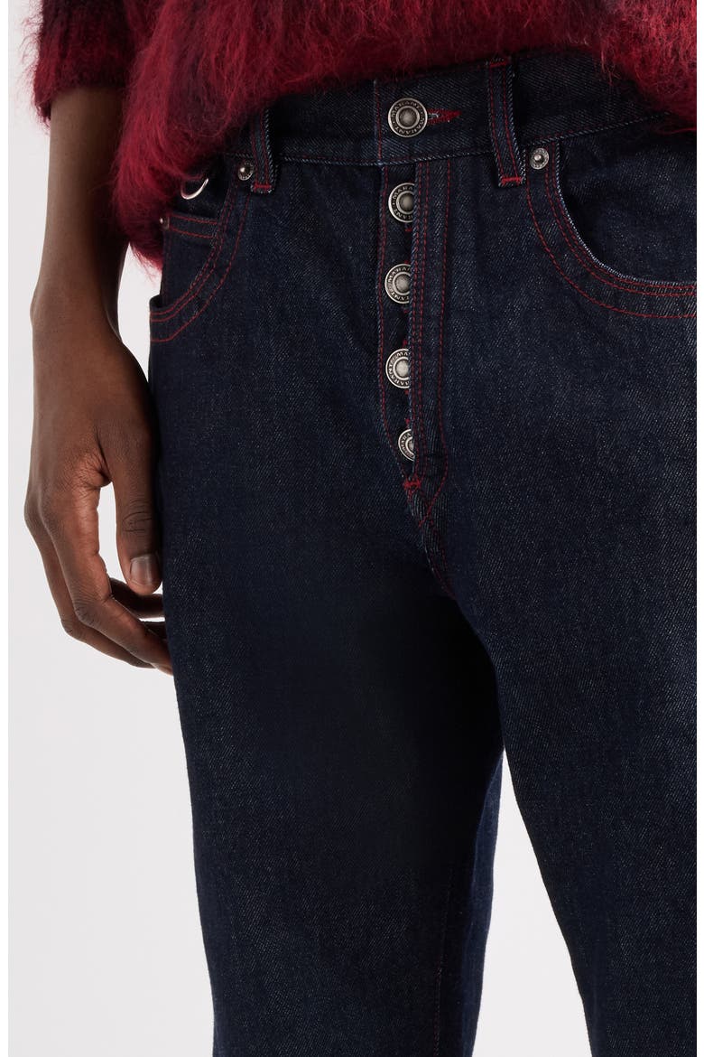 Jeffrey Relaxed Straight Leg Jeans, Alternate, color, DARK MIDNIGHT