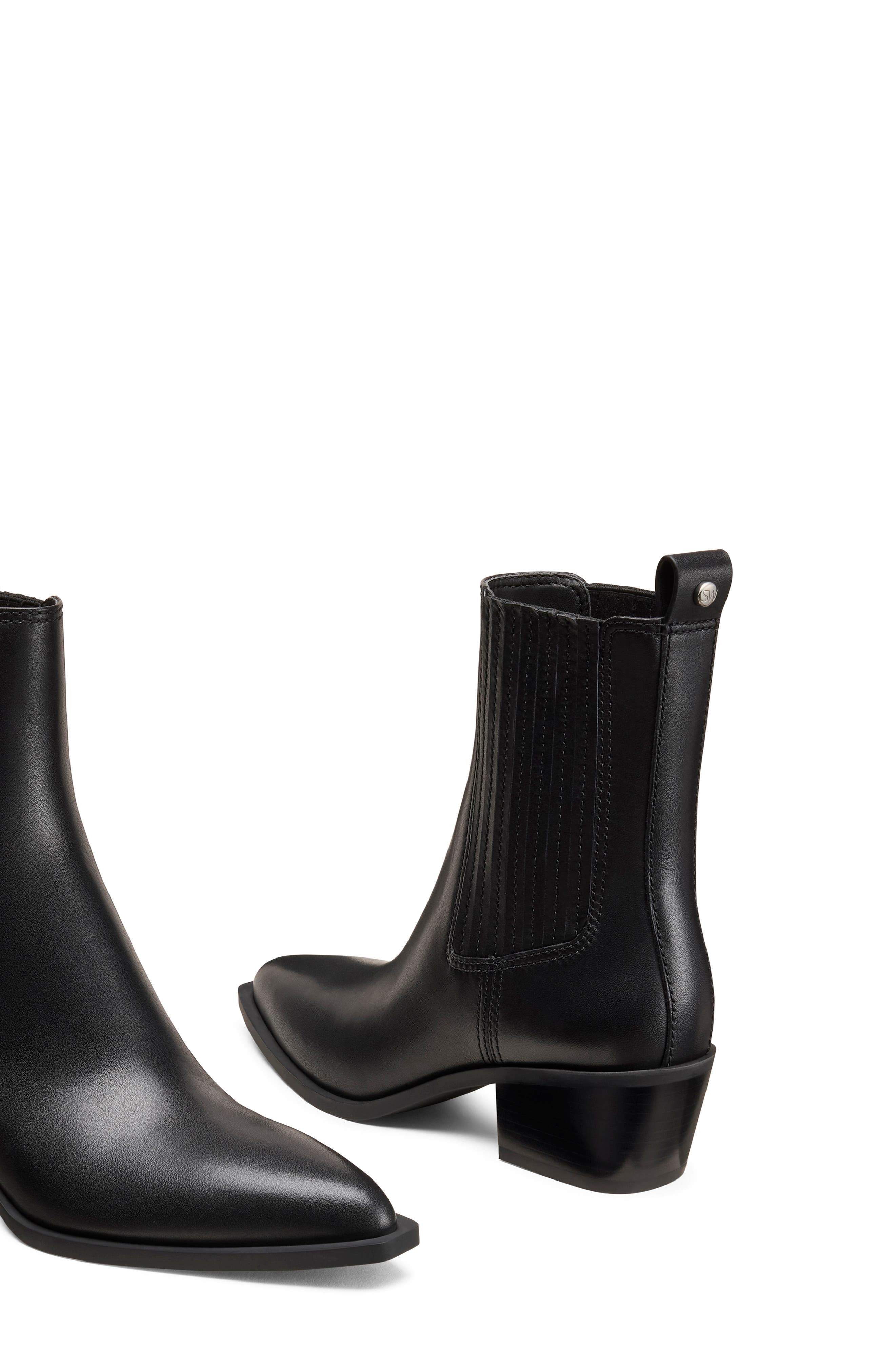 Stuart Weitzman Kai Bootie, Alternate, color, Black