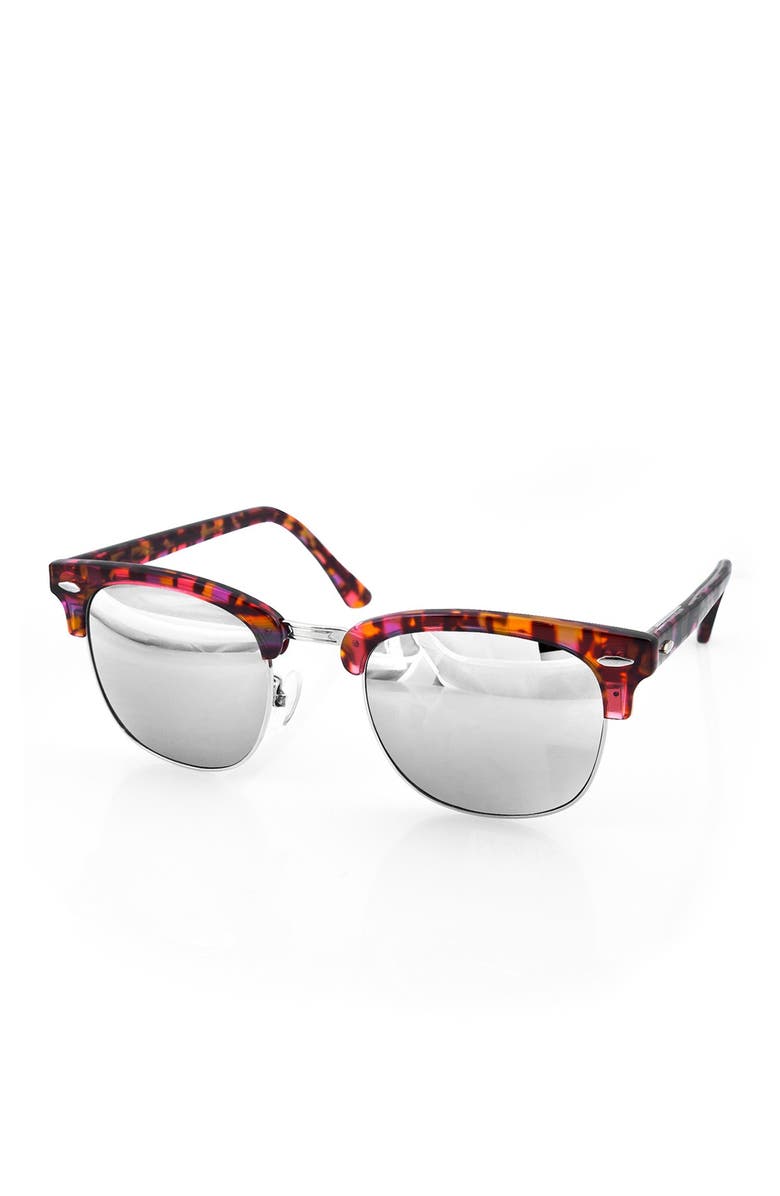 AQS Milo 49mm Square Sunglasses, Main, color,