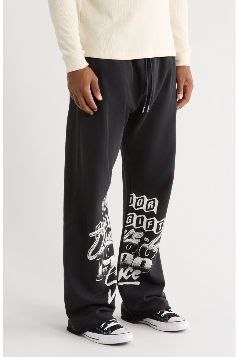 Drive-In Sweatpants, Alternate, color, BLACK