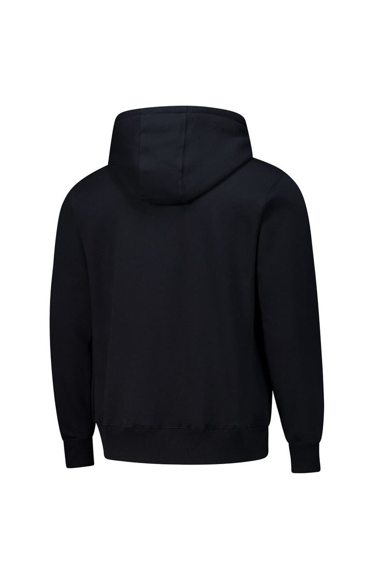 DUNBROOKE Unisex Dunbrooke  Black Las Vegas Raiders Defender Quarter-Zip Hoodie, Alternate, color, 