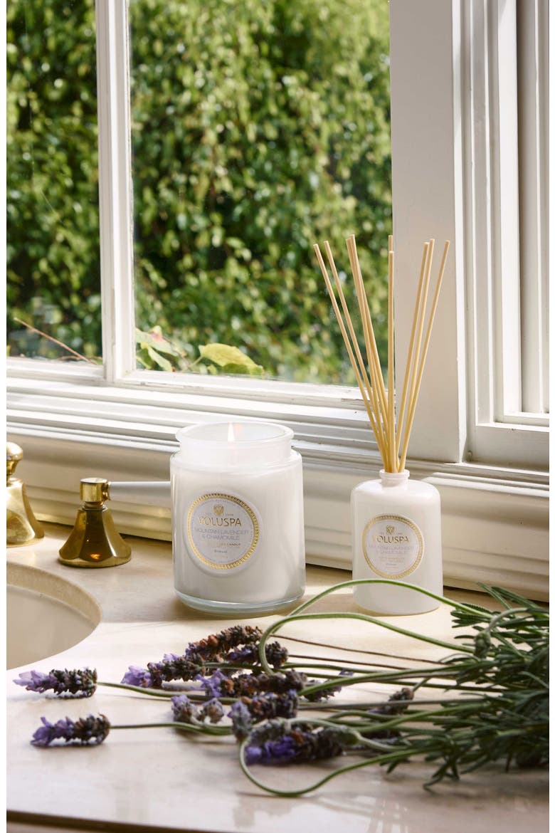 Mountain Lavender & Chamomile Reed Diffuser, Alternate, color, MOUNTAIN LAVENDER & CHAMOMILE