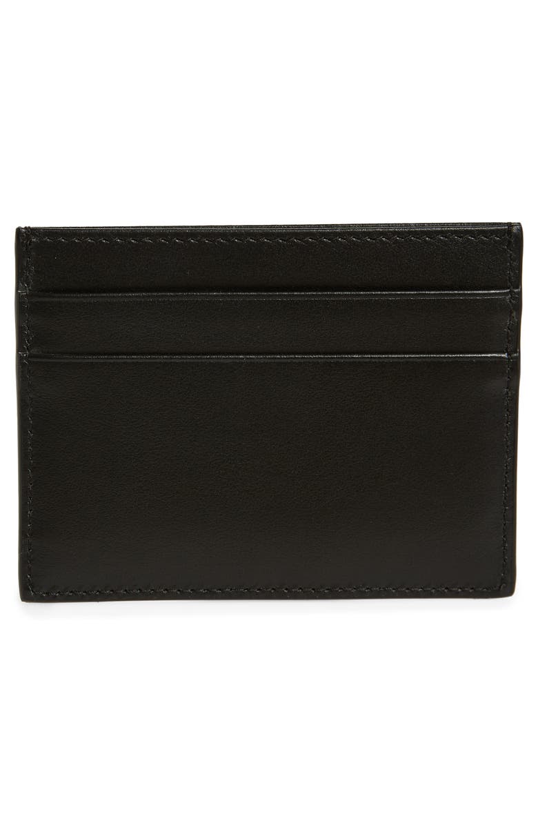 Dolce&Gabbana DG Logo Leather Card Case, Alternate, color, 