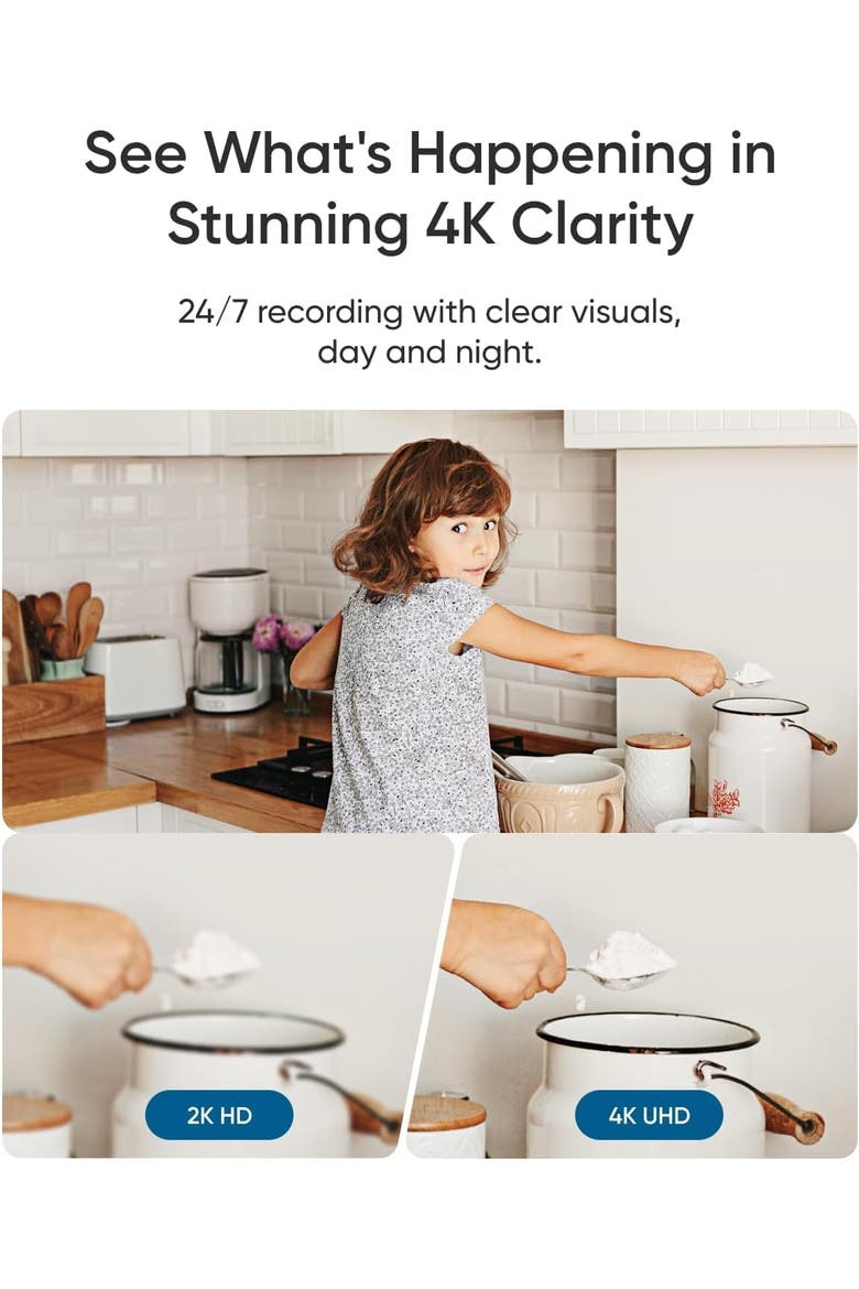 Indoor Cam E30 White, Alternate, color, White