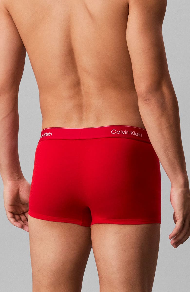 Calvin Klein Icon 3-Pack Stretch Cotton Boxer Briefs, Alternate, color, Vmt/ Ub1/ Zij