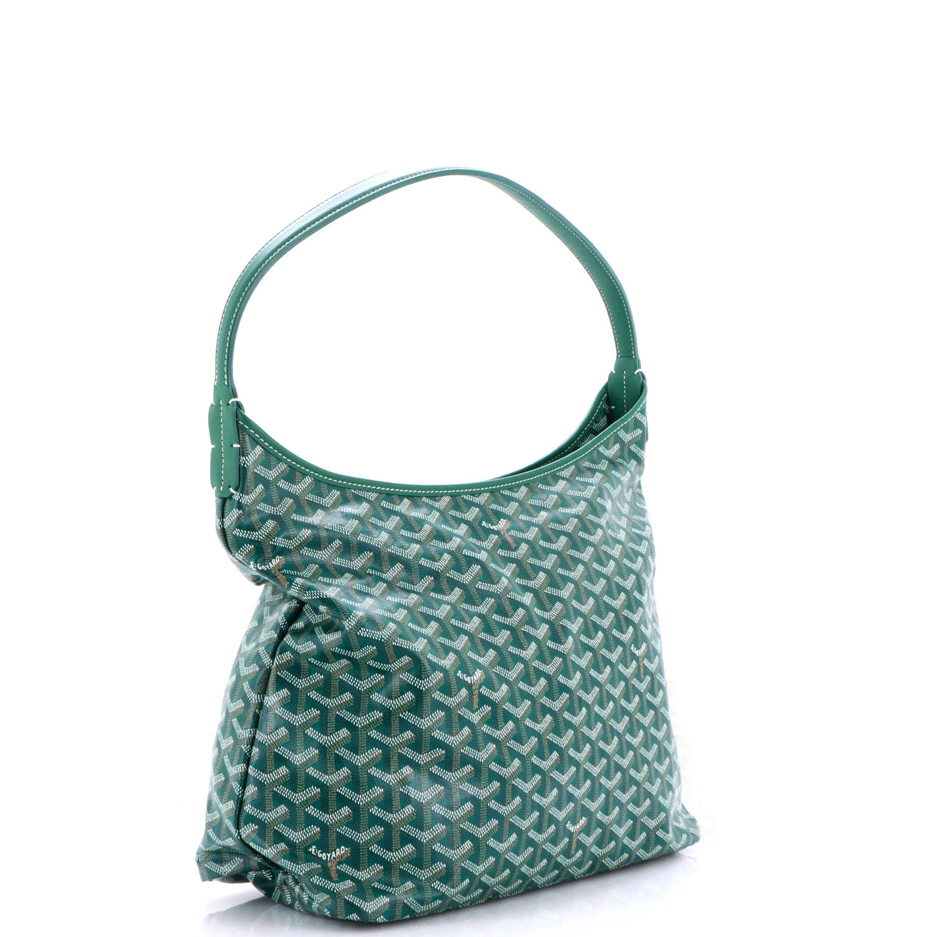 Boheme Hobo Coated Canvas, Alternate, color, Green