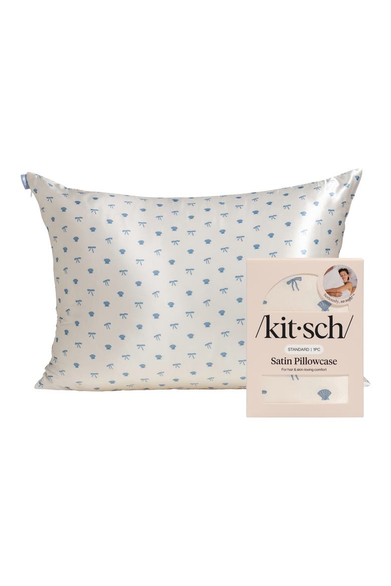 Standard Satin Pillowcase, Main, color, PEARLIZED CREAM