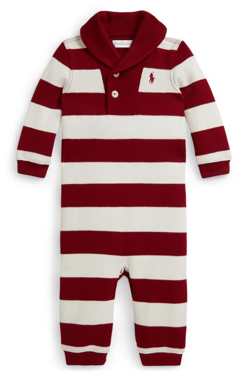 Estate Rib Knit Romper (Baby)