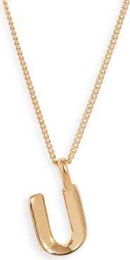 JENNY BIRD Customized Monogram Pendant Necklace