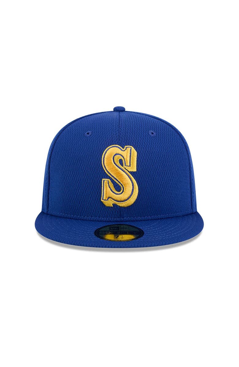 New Era Men's New Era Royal Seattle Mariners 2025 MLB Clubhouse 59FIFTY Fitted Hat, Alternate, color, 