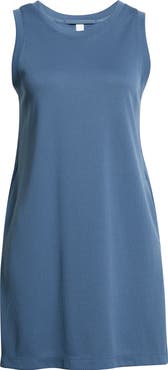 Zella Piqué Mesh Scuba Tank Dress