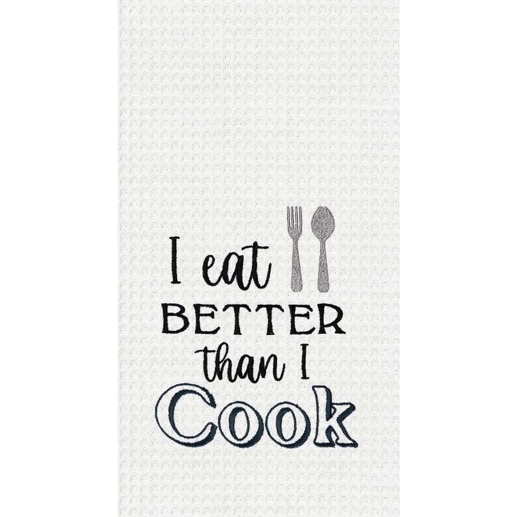 C & F Home C&f Home Better Than I Cook Towel In White