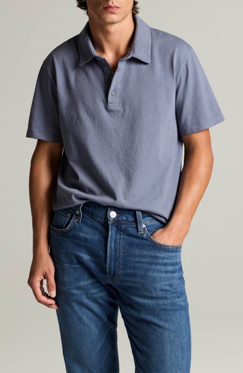 Regular Fit Garment Dyed Cotton Polo