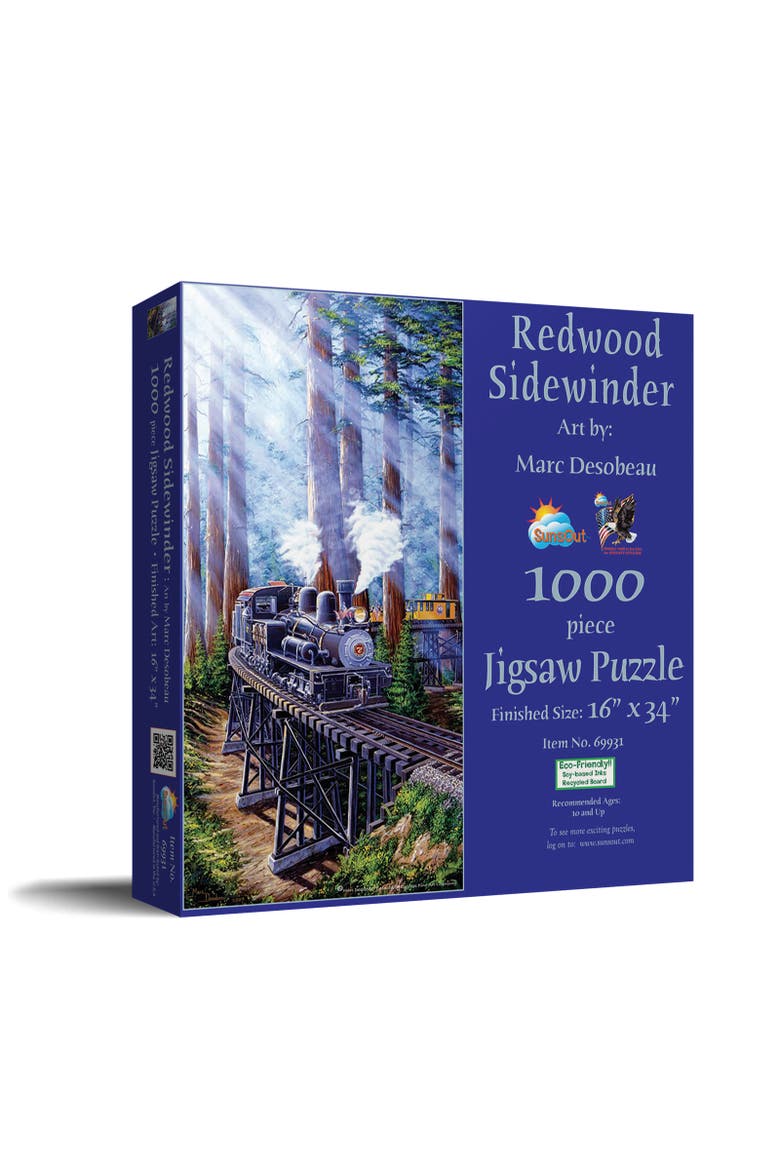 Redwood Sidewinder 1000 piece Jigsaw Puzzle for Adults, Main, color, Multicolor