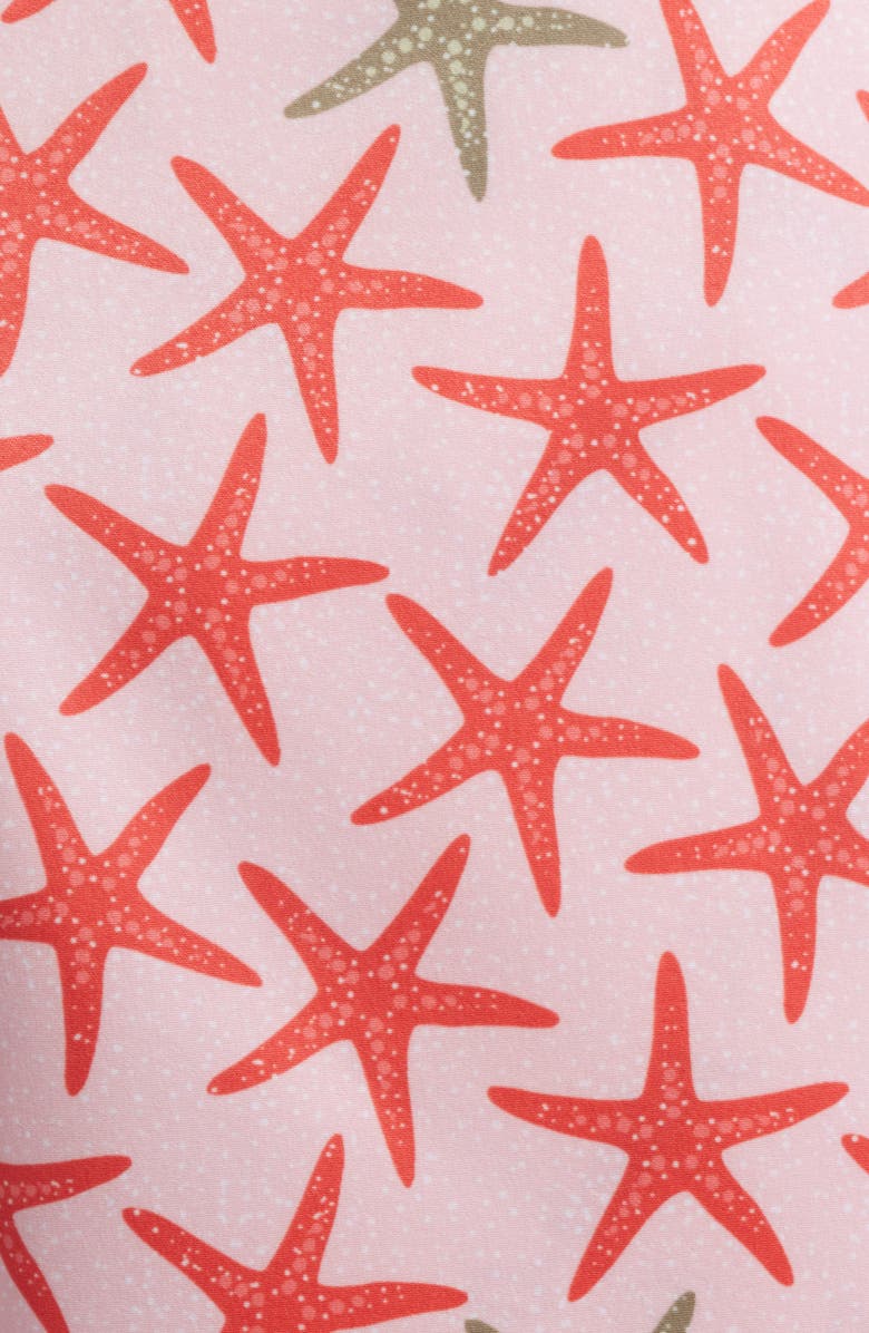 johnnie-O Seastar Swim Trunks, Alternate, color, Porto Pink