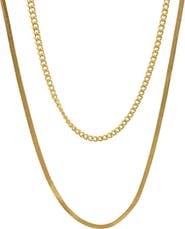 st. Moran Set of 2 Chain Necklaces