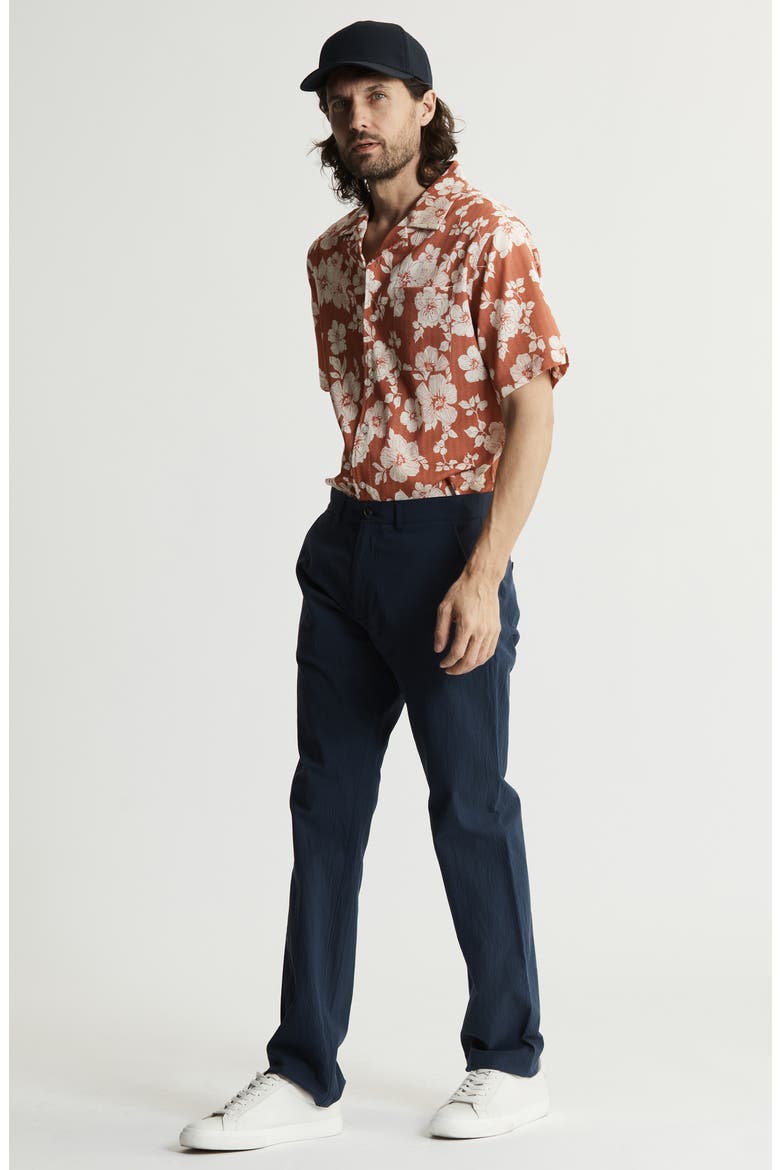 Seersucker Chinos, Alternate, color, NAVY