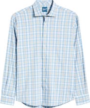 johnnie-O Jacobson Plaid Everyday Performance Button-Up Shirt
