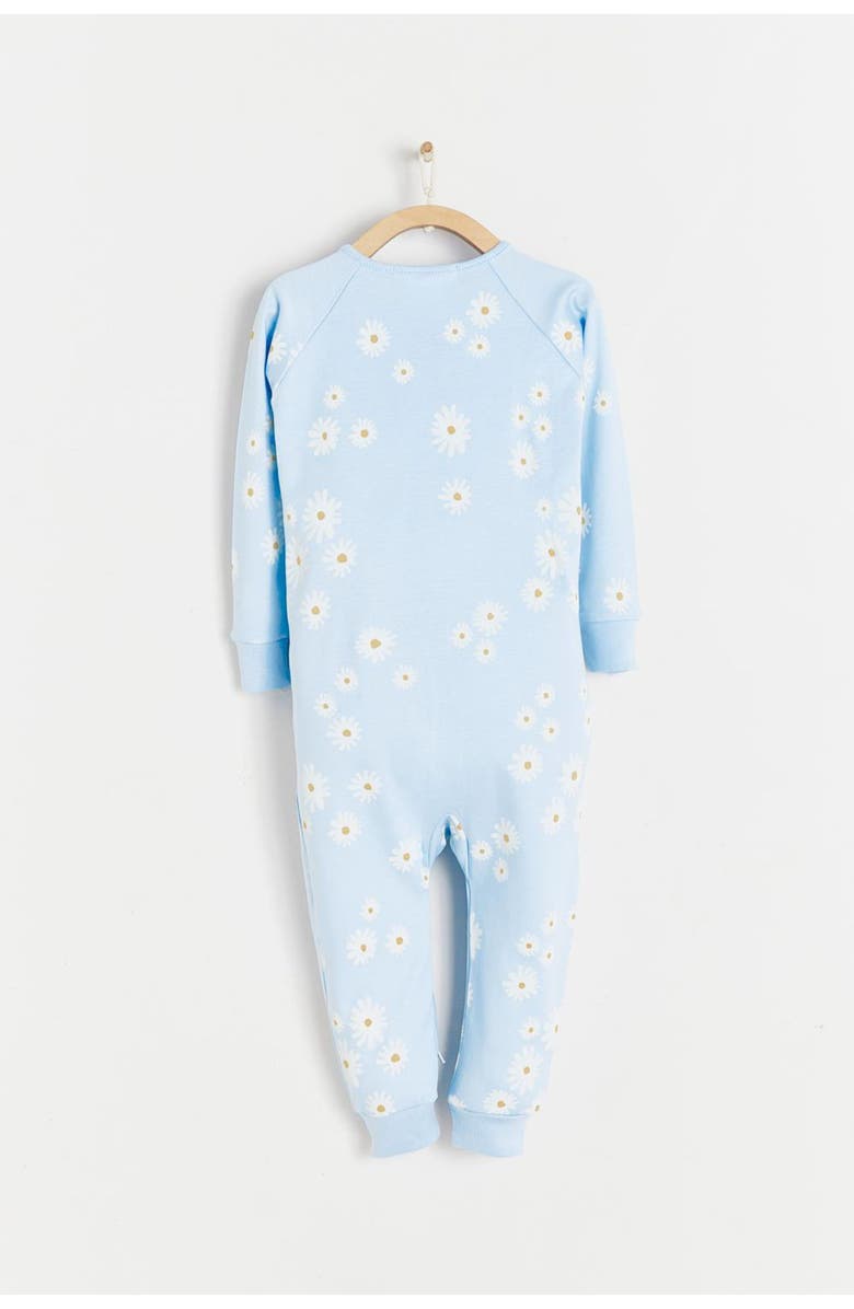 Babycottons Premium Peruvian Pima Cotton Rita Zip One-Piece Snug Pajamas For Infant, Alternate, color, 