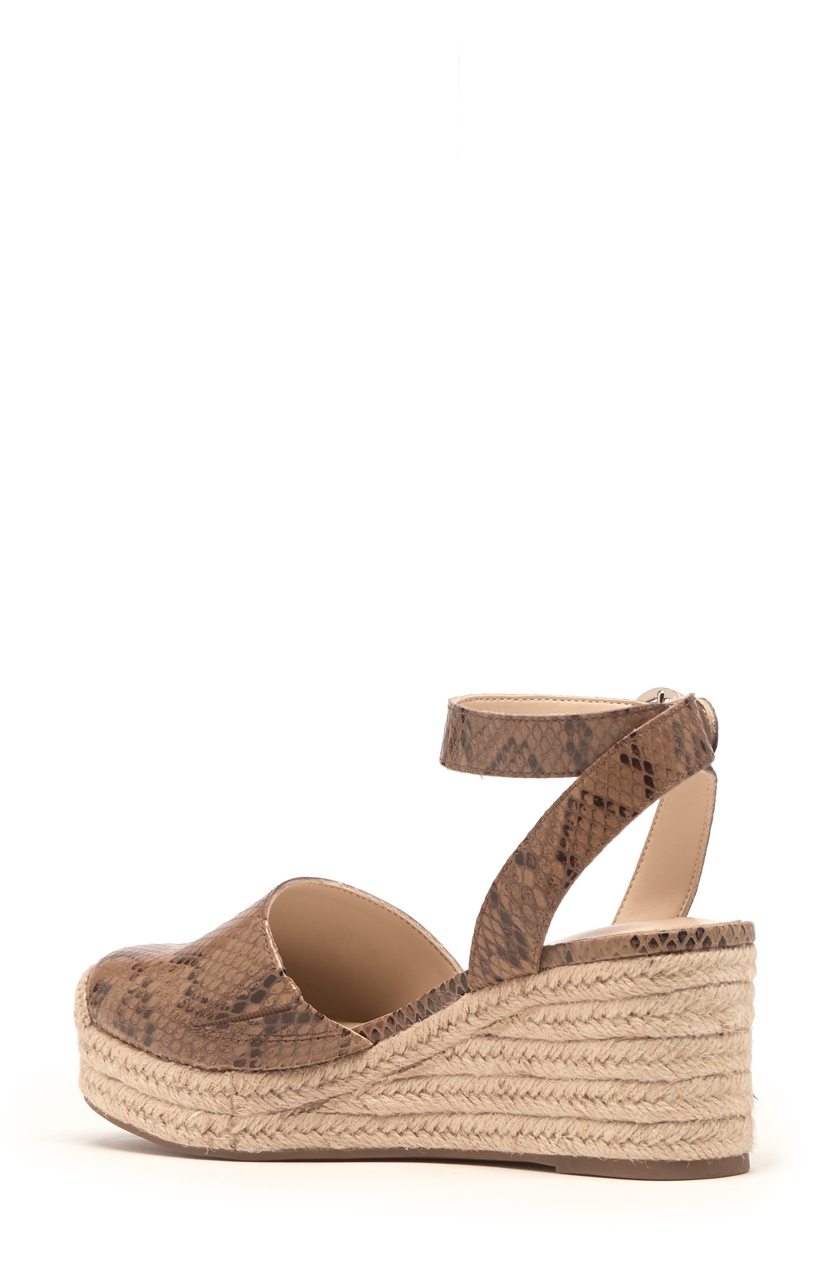 Channing Espadrille Sandal, Alternate, color, LIGHT BROWN LEATHER