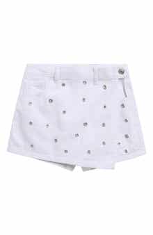 Jessica Simpson Kids' Studded Denim Skort