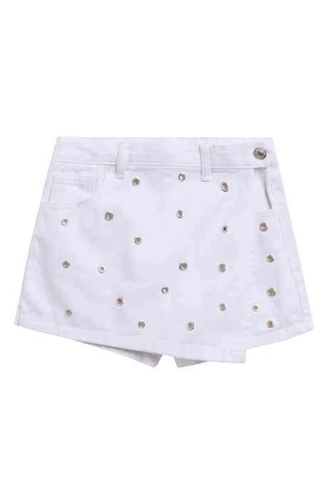 Jessica Simpson Kids' Studded Denim Skort