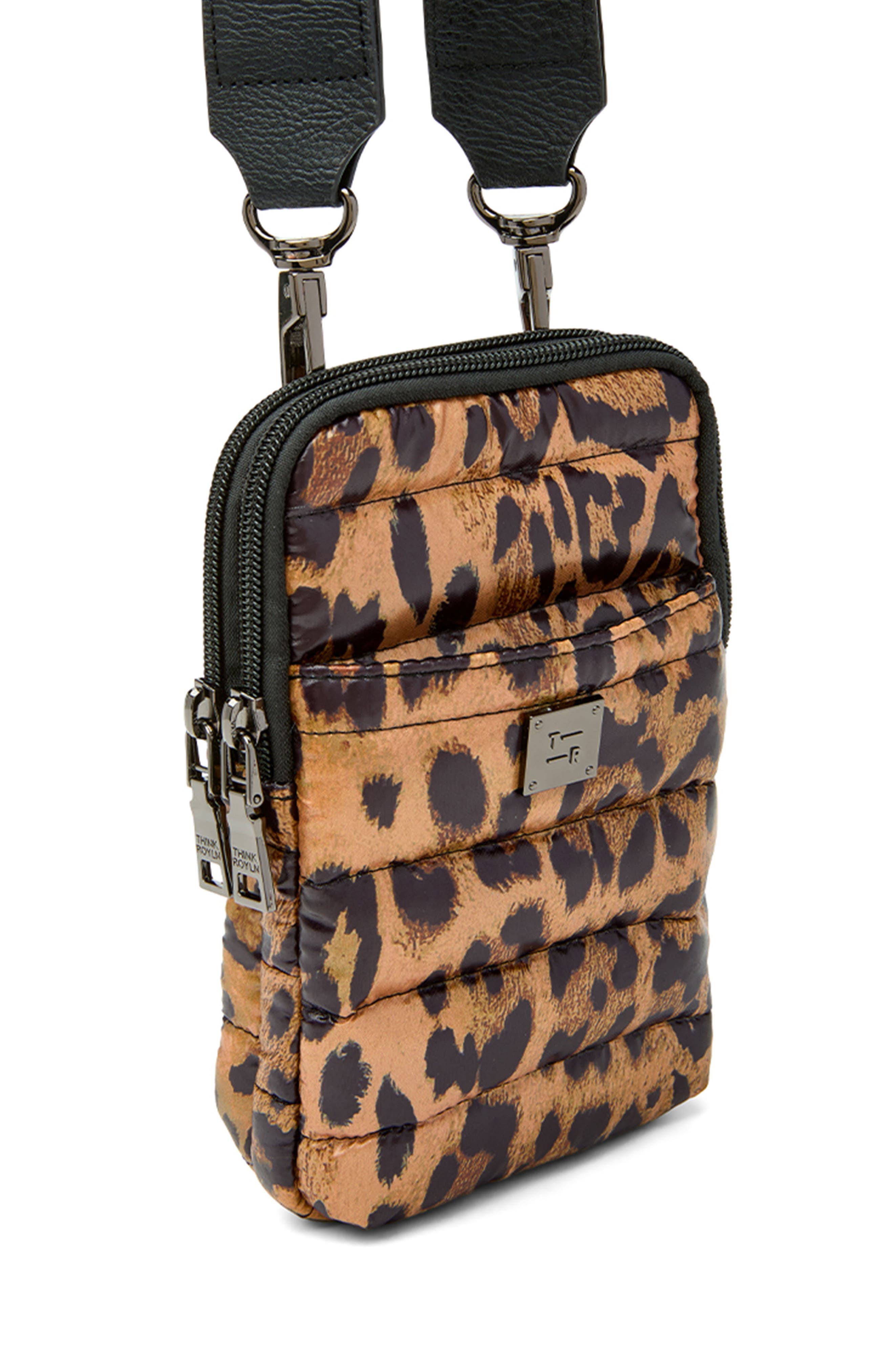 THINK ROYLN Buzz Me Crossbody Bag, Alternate, color, Leopard
