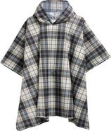 Barbour Portree Showerproof Plaid Poncho