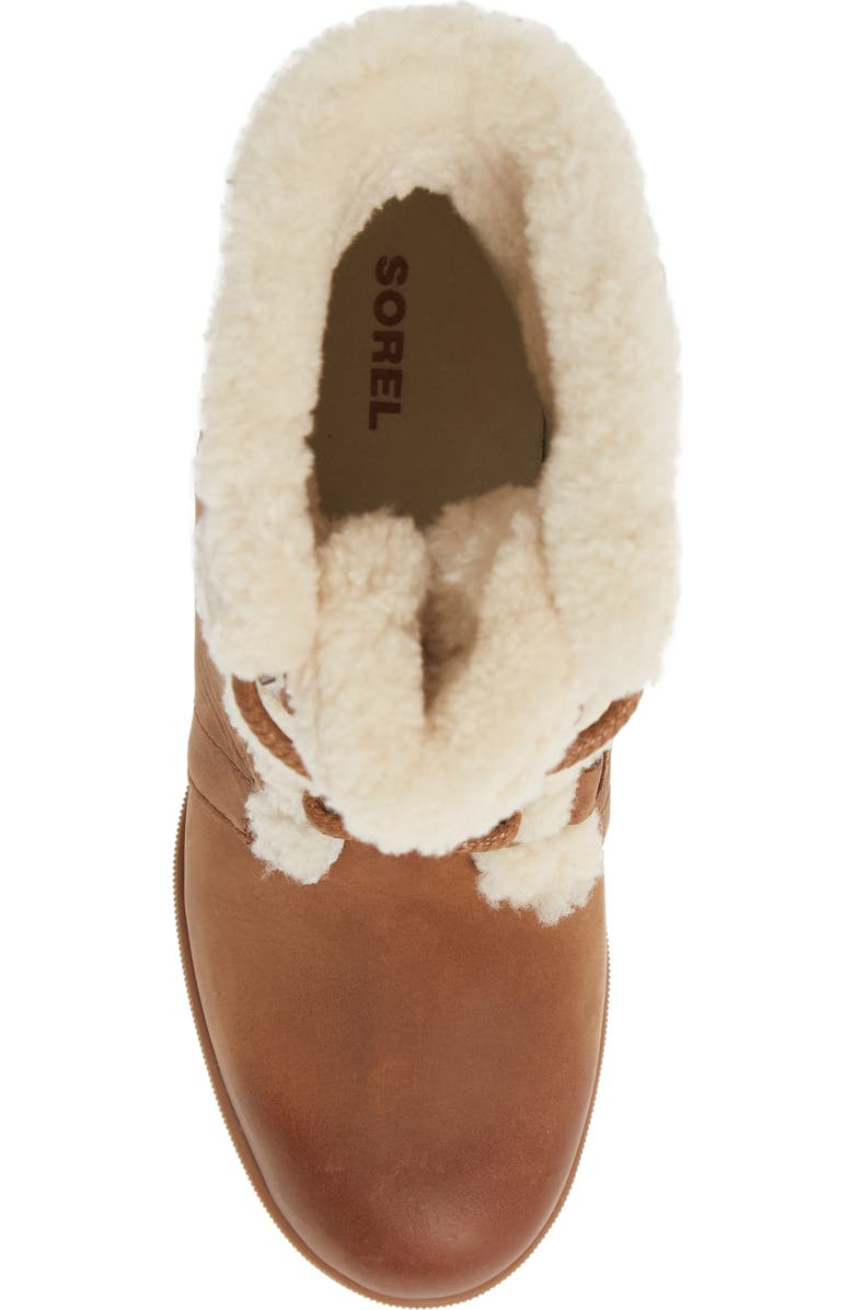 SOREL Joan of Arctic<sup>™</sup> Wedge II Genuine Shearling Lace-Up Boot, Alternate, color,